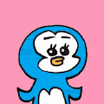 Baby penguin put on anything