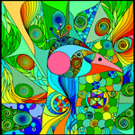 chihiro  colorful animals