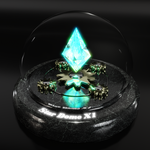 Crystal Laboratory World VR Object