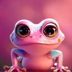 Cute and stylish frog life