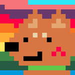 QETH-LiquidShibes pixel icon