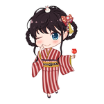 Literary Colorful Girl