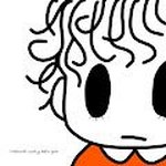 Natural curly hair girl