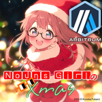 NounsGirl Christmas