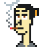 Pixel art made with Excel.