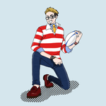 Rugby illustration collection