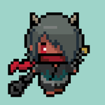 Cryptoninja pixel fun art