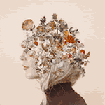 You are beautiful collage head